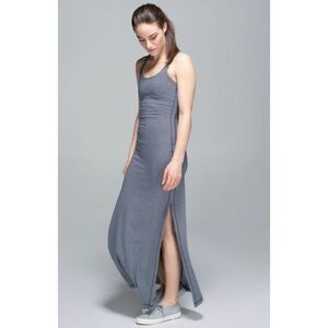 Lululemon Refresh Maxi Dress in Hyper Stripe Inkwell